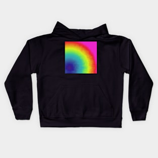 rainbow cloud Kids Hoodie